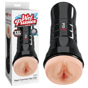 PDX Wet Pussies – Super Luscious Lips XXL – Flesh Vagina Stroker